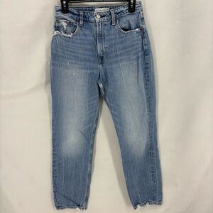 Abercrombie & Fitch high rise mom jeans women’s 6 curve love denim pants